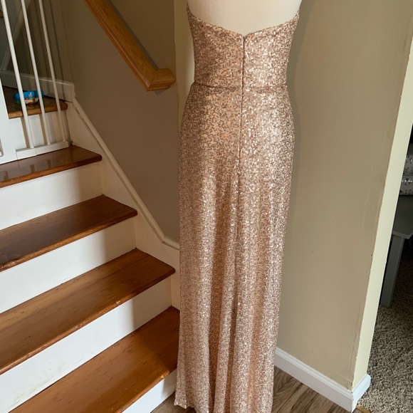 Amsale G881Q in black size 8 - Picture 5 of 7